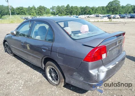 2005 Honda Civic Lx from USA, damaged, VIN JHMES16525S002416